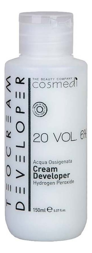

Крем-проявитель для окрашивания волос Color Cream Developer 6% (20 vol): Крем-проявитель 150мл, Крем-проявитель для окрашивания волос Color Cream Developer 6% (20 vol)