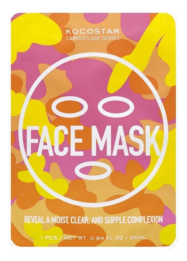 

Тканева маска для лица с лифтинг эффектом Camouflage Face Mask 25мл