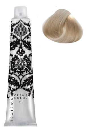 

Стойкая крем-краска для волос Cream Color 100мл: 10.1 Экстрасветлый пепельный блондин, Стойкая крем-краска для волос Cream Color 100мл