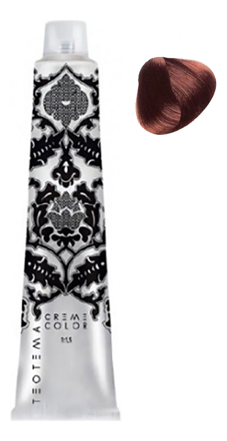 

Стойкая крем-краска для волос Cream Color 100мл: 4.35 Средний золотистый махагон коричневый, Стойкая крем-краска для волос Cream Color 100мл