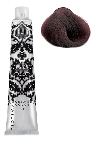 

Стойкая крем-краска для волос Cream Color 100мл: 4.56 Махагон красный коричневый, Стойкая крем-краска для волос Cream Color 100мл