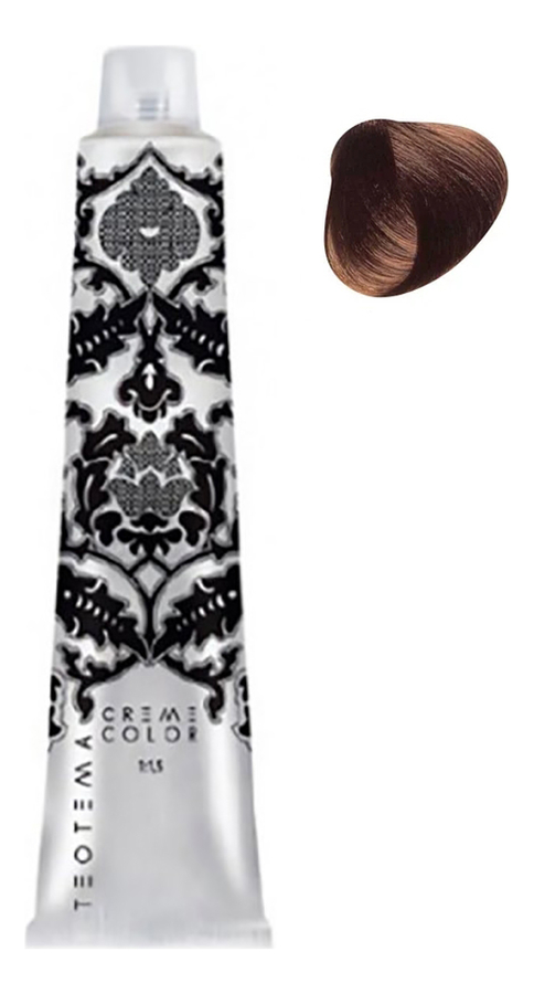 

Стойкая крем-краска для волос Cream Color 100мл: 5.35 Светлый золотистый махагон коричневый, Стойкая крем-краска для волос Cream Color 100мл