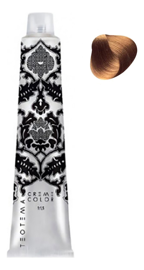 

Стойкая крем-краска для волос Cream Color 100мл: 5.43 Светлый медный золотистый коричневый, Стойкая крем-краска для волос Cream Color 100мл
