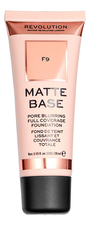 Makeup Revolution Тональная основа для лица Matte Base 28мл