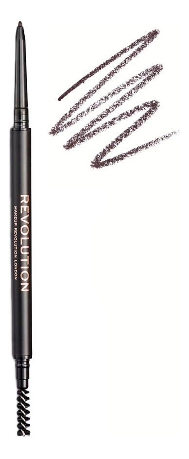 Купить Карандаш для бровей Precise Brow Pencil 0, 05г: Dark Brown, Makeup Revolution