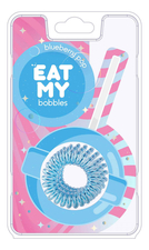 EAT MY brand Резинка для волос Blueberry Pop 3шт (голубая)