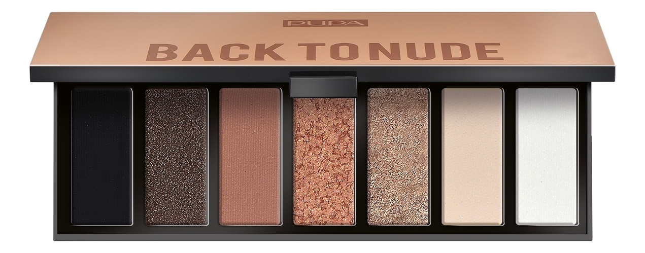 

Палетка теней для век Make Up Stories Compact 13,3г: 001 Снова нюд, Палетка теней для век Make Up Stories Compact 13,3г