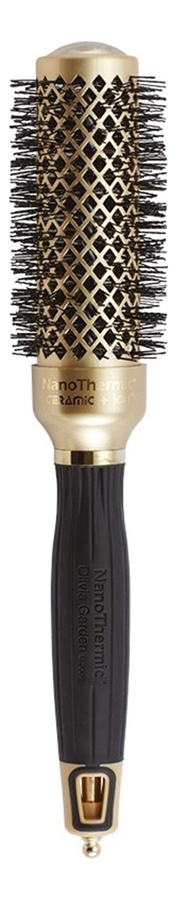 

Термобрашинг для укладки волос керамический + ion NanoThermic Gold 34мм