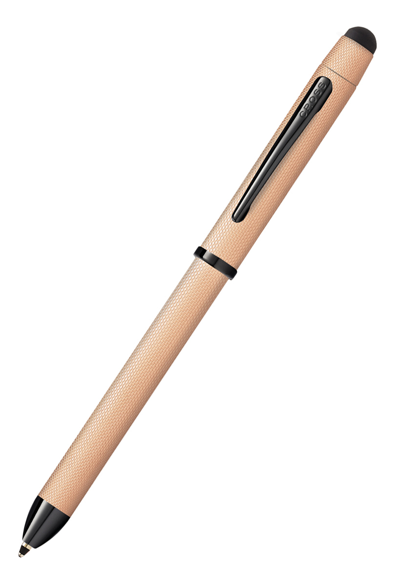 Многофункциональная ручка Tech3+ Brushed Rose Gold PVD AT0090-20
