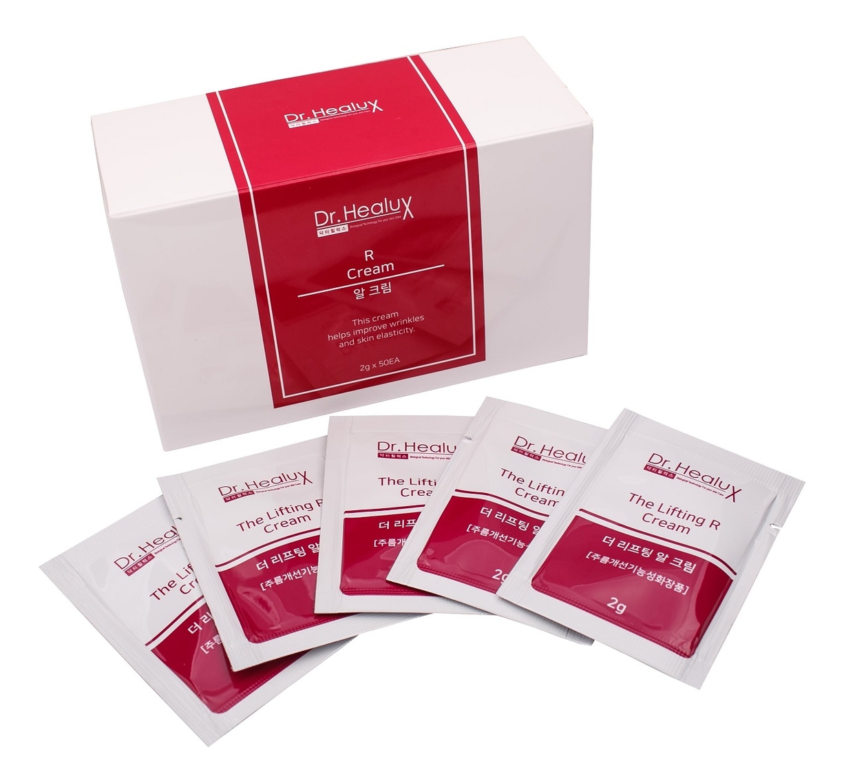 

Крем для лица с пептидами R Cream: Крем 50*2г, Крем для лица с пептидами R Cream