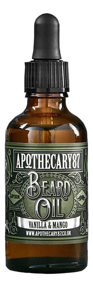 

Масло для бороды Beard Oil Vanilla & Mango (с ароматом): Масло 50мл, Масло для бороды Beard Oil Vanilla & Mango (с ароматом)