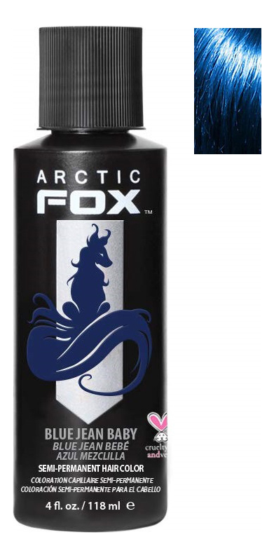 

Краска для волос Semi Permanent Hair Dye 118мл: Blue Jean Baby, Краска для волос Semi Permanent Hair Dye 118мл