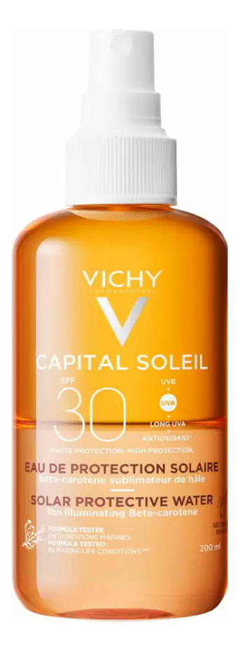 

Двухфазный солнцезащитный спрей с антиоксидантами Capital Ideal Soleil Solar Protective Water SPF30 200мл
