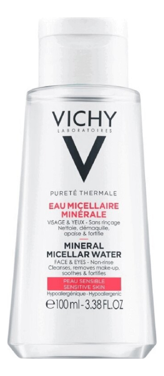 Мицеллярная вода с минералами для чувствительной кожи Purete Thermale Aqua Micelar Mineral: Вода 100мл