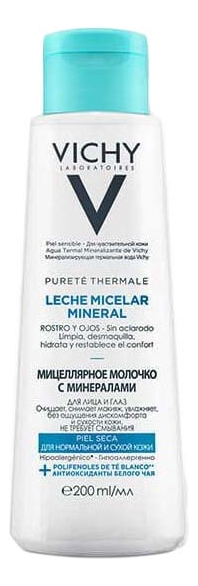 

Мицеллярное молочко с минералами Purete Thermale Leche Micelar Mineral 200мл: Молочко 200мл, Мицеллярное молочко с минералами Purete Thermale Leche Micelar Mineral