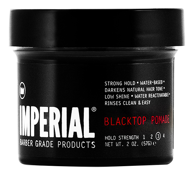 

Черная помада для укладки волос Blacktop Pomade: Помада 57г, Черная помада для укладки волос Blacktop Pomade