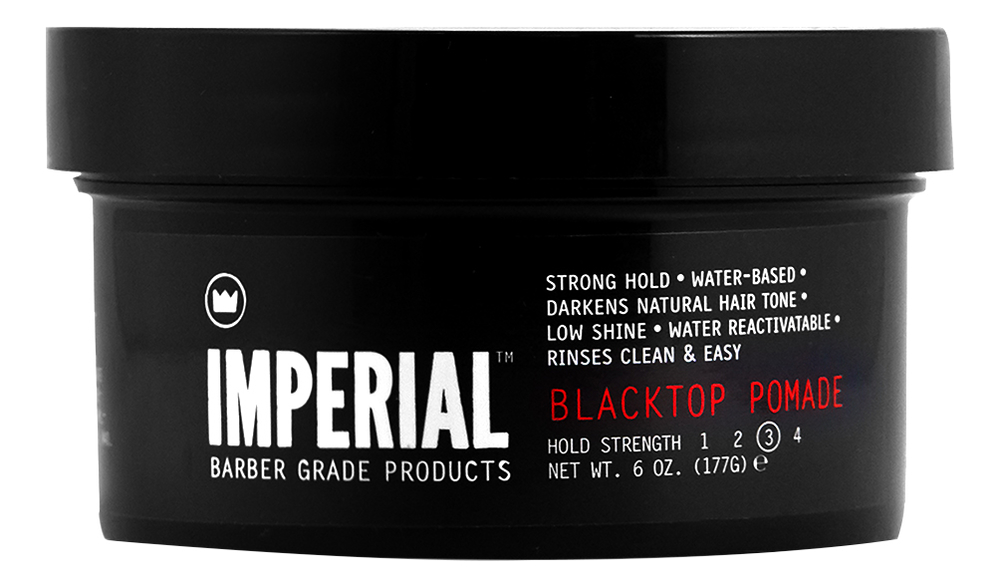 

Черная помада для укладки волос Blacktop Pomade: Помада 177г, Черная помада для укладки волос Blacktop Pomade