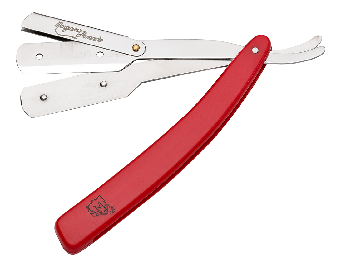 

Опасная бритва со сменными лезвиями Classic 1873 Shavette Red