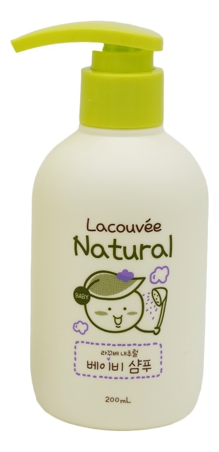 

Детский шампунь для волос Natural Baby Shampoo 200мл