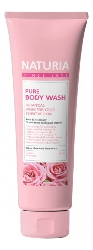 

Гель для душа Роза и розмарин Naturia Pure Body Wash Rose & Rosemary: Гель 100мл, Гель для душа Роза и розмарин Naturia Pure Body Wash Rose & Rosemary