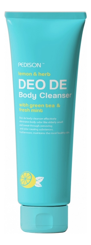 

Гель для душа Лимон и мята Pedison Deo De Body Cleanser: Гель 100мл, Гель для душа Лимон и мята Pedison Deo De Body Cleanser