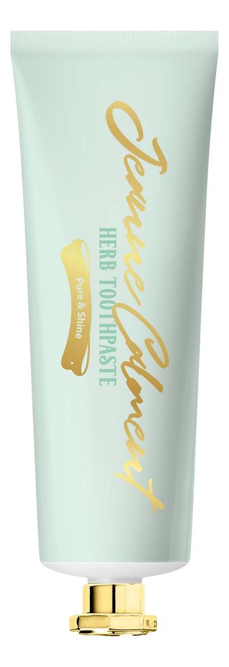 

Скрабирующая зубная паста с экстрактом зеленого чая и алоэ вера Jeanne Calment Herb Toothpaste Pure & Shine 80г