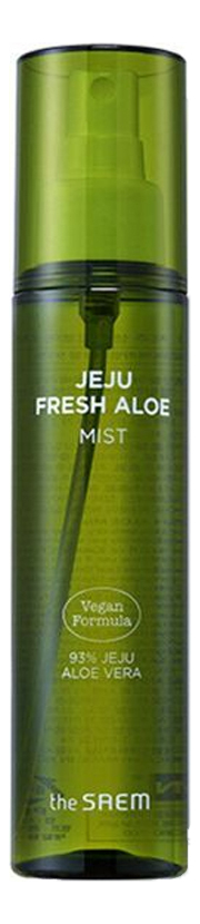 мист для лица увлажняющий с экстрактом алоэ вера jeju fresh aloe 93% mist 120мл Мист для лица увлажняющий с экстрактом алоэ вера Jeju Fresh Aloe 93% Mist 120мл
