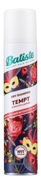 Сухой шампунь для волос с восточно-древесным ароматом Dry Shampoo Tempt 200мл
