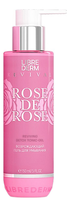 

Гель для умывания на основе гидролата дамасской розы Rose De Rose Reviving Face Wash Gel 150мл