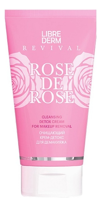 

Очищающий крем-детокс для демакияжа Rose De Rose Cleansing Detox Cream For Makeup Removal 150мл