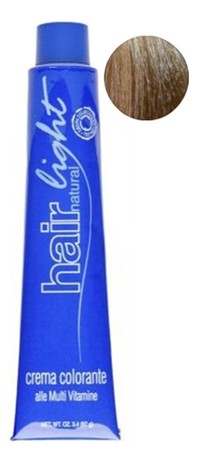 

Стойкая крем-краска для волос Hair Light Crema Colorante 100мл: 9 Экстра светло-русый, Стойкая крем-краска для волос Hair Light Crema Colorante 100мл