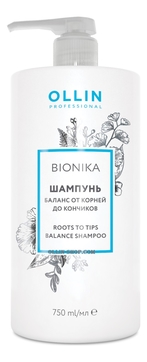 Шампунь Баланс от корней до кончиков Bionika Roots To Tips Balance Shampoo