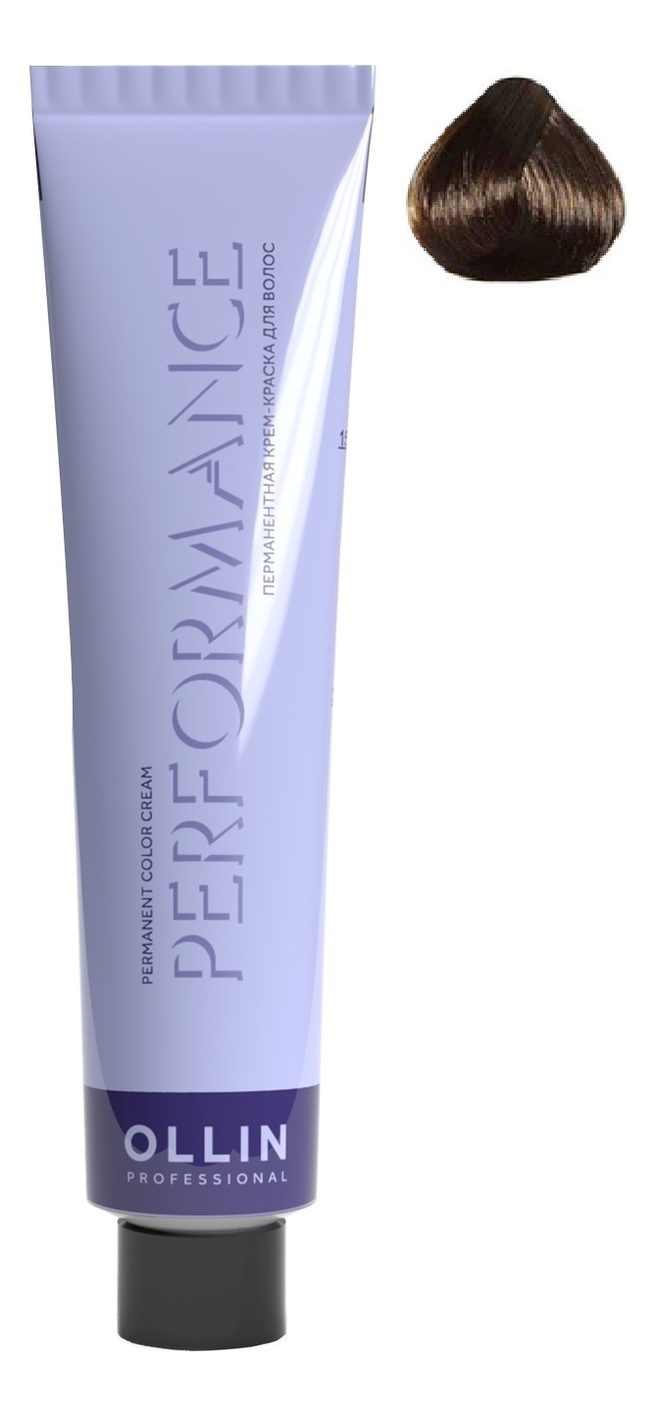 

Перманентная крем-краска для волос Performance Permanent Color Cream 60мл: 7/72 Русый коричнево-фиолетовый, Перманентная крем-краска для волос Performance Permanent Color Cream 60мл