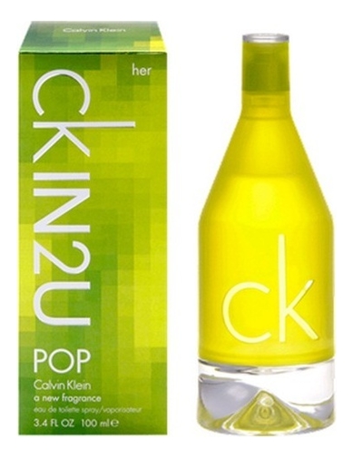 

CK In 2U POP for her: туалетная вода 100мл, CK In 2U POP For Her