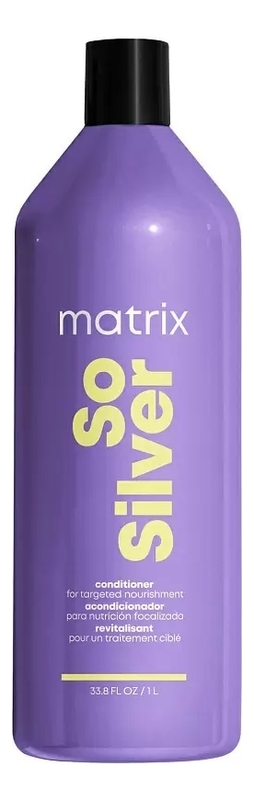 Купить Шампунь для волос нейтрализующий желтизну Total Results So Silver Color Obsessed Shampoo: Шампунь 1000мл, MATRIX