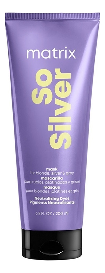 

Маска для волос Total Results So Silver Color Obsessed Mask 200мл