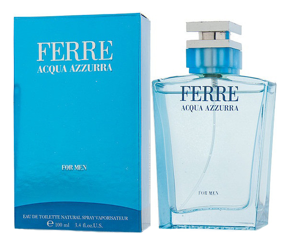 

Acqua Azzurra for men: туалетная вода 100мл, Acqua Azzurra For Men