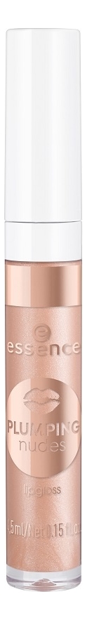 

Блеск для губ Plumping Nudes Lipgloss 4,5мл: 01 XXL Charm, Блеск для губ Plumping Nudes Lipgloss 4,5мл