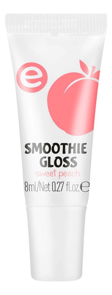 

Увлажняющий блеск для губ Smoothie Gloss 8мл: 02 Sweet Peach, Увлажняющий блеск для губ Smoothie Gloss 8мл