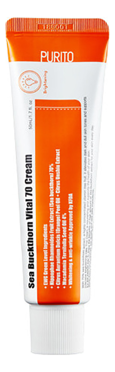 

Витаминный крем для лица с экстрактами облепихи и мандарина Sea Buckthorn Vital 70 Cream 50мл