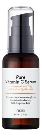 

Высококонцентрированная сыворотка для лица Pure Vitamin C Serum 60мл
