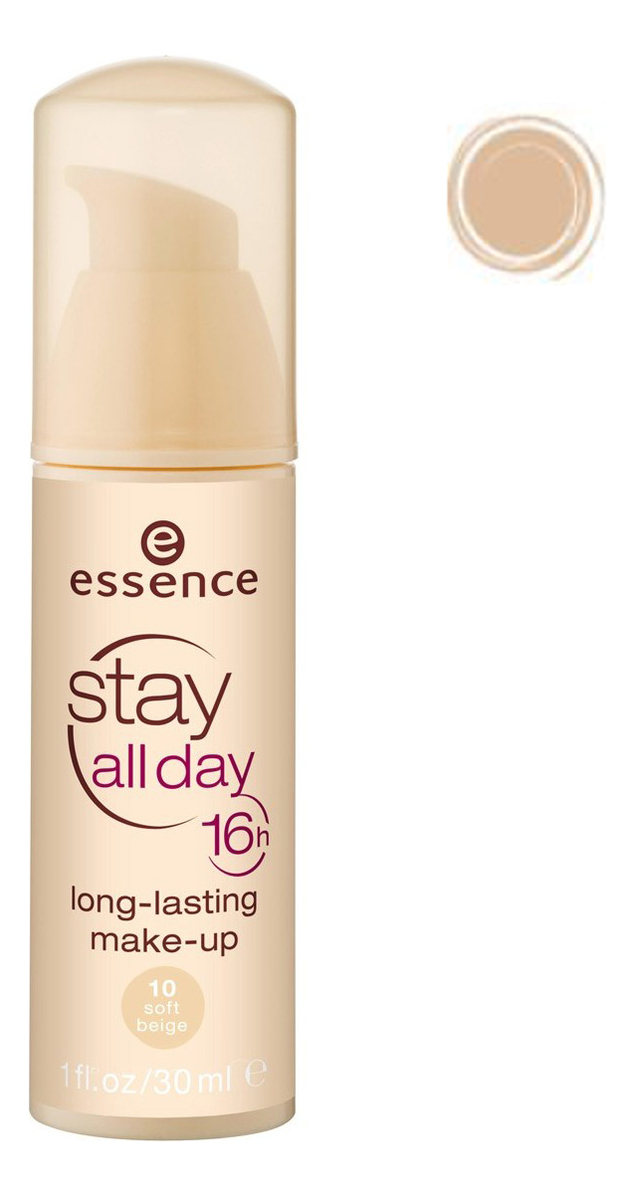 

Тональный крем Stay All Day Long 30мл: 10 Soft Beige, Тональный крем Stay All Day Long 30мл