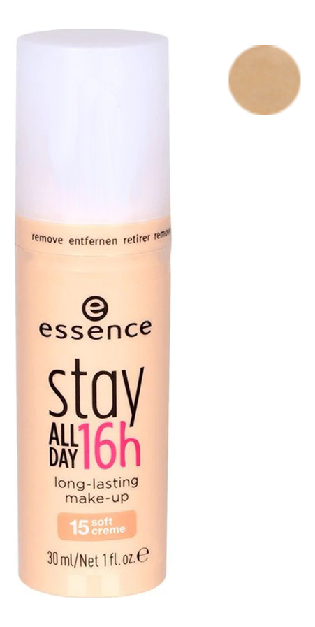 

Тональный крем для лица Stay All Day Long 30мл: 15 Soft Creme, Тональный крем для лица Stay All Day Long 30мл