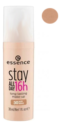 

Тональный крем для лица Stay All Day Long 30мл: 30 Soft Sand, Тональный крем для лица Stay All Day Long 30мл