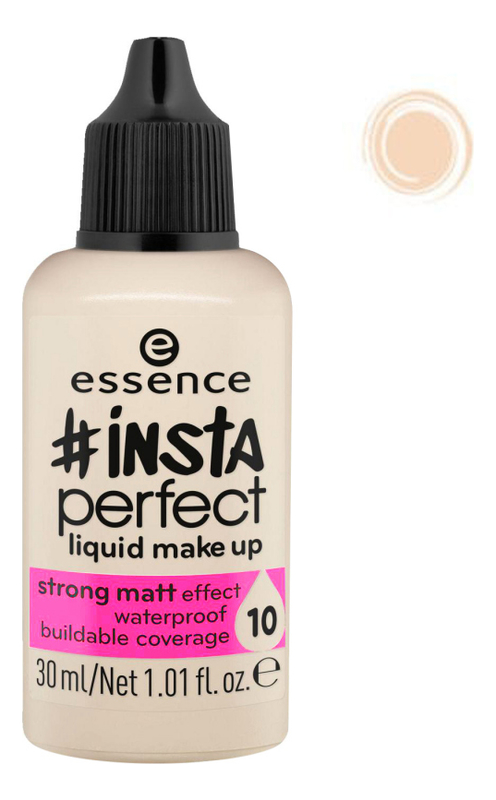 

Тональный крем #Insta Perfect Liquid Make Up 30мл: 10 Cool Porcelain, Тональный крем #Insta Perfect Liquid Make Up 30мл