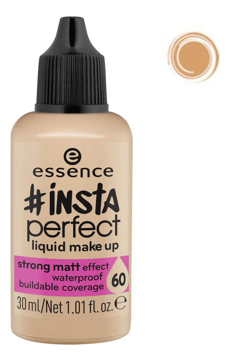 

Тональный крем #Insta Perfect Liquid Make Up 30мл: 60 Crazy Caramel, Тональный крем #Insta Perfect Liquid Make Up 30мл
