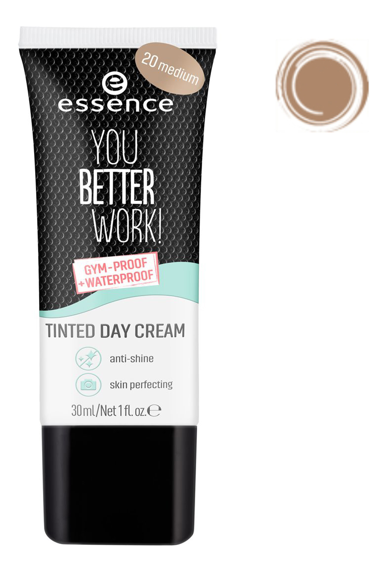 

Тонирующий дневной крем для лица You Better Work! Gum-Proof Waterproof Tinted Day Cream 30мл: 20 Medium, Тонирующий дневной крем для лица You Better Work! Gum-Proof Waterproof Tinted Day Cream 30мл