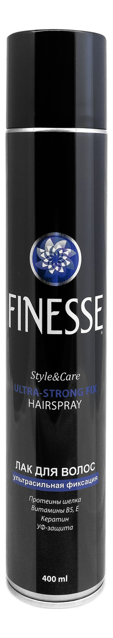 

Лак для волос Ultra-Strong Fix Hair Spray 400мл
