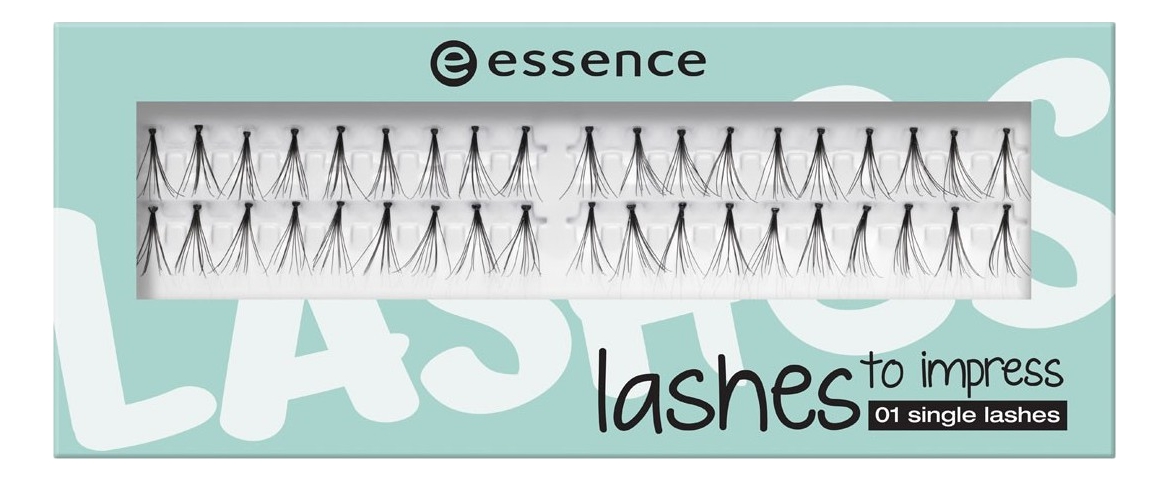 Накладные пучковые ресницы Lashes Tto Impress Single Lashes No01