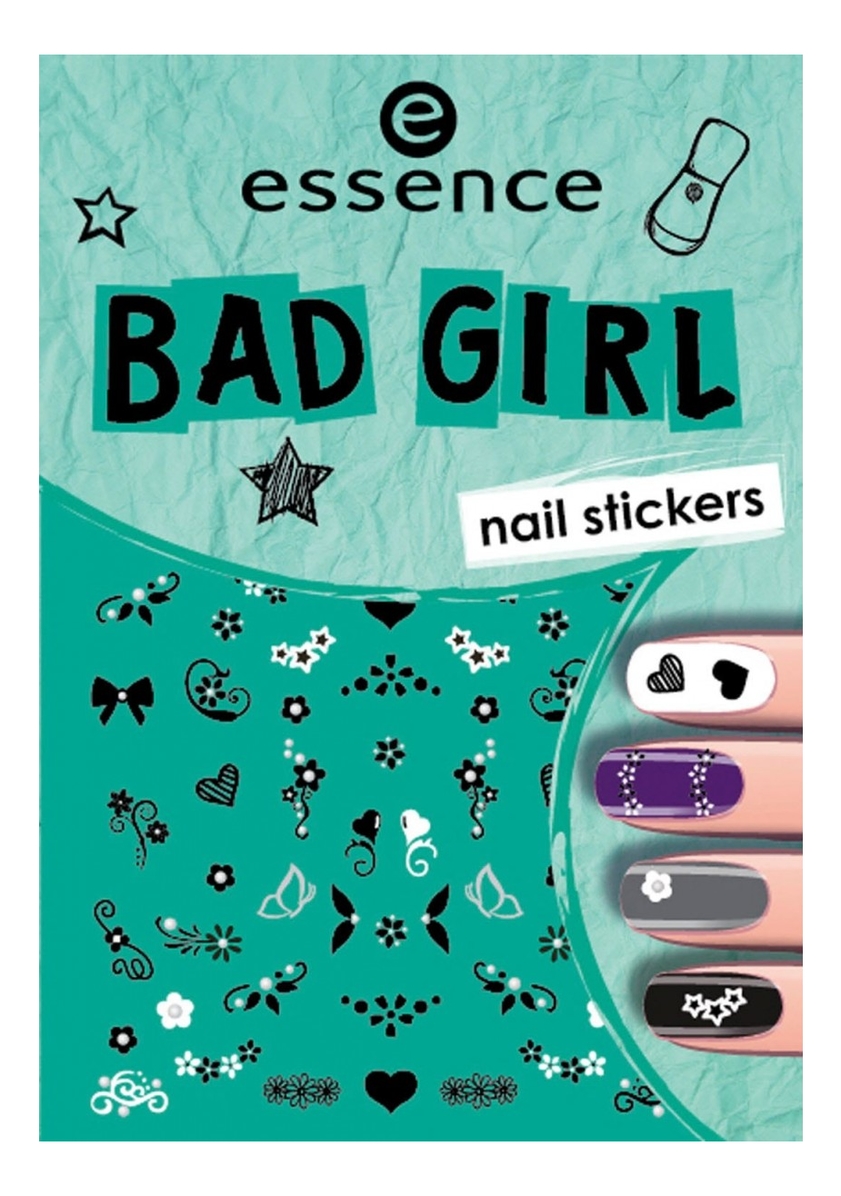 

Наклейки для ногтей Bad Girl Nail Stickers No02